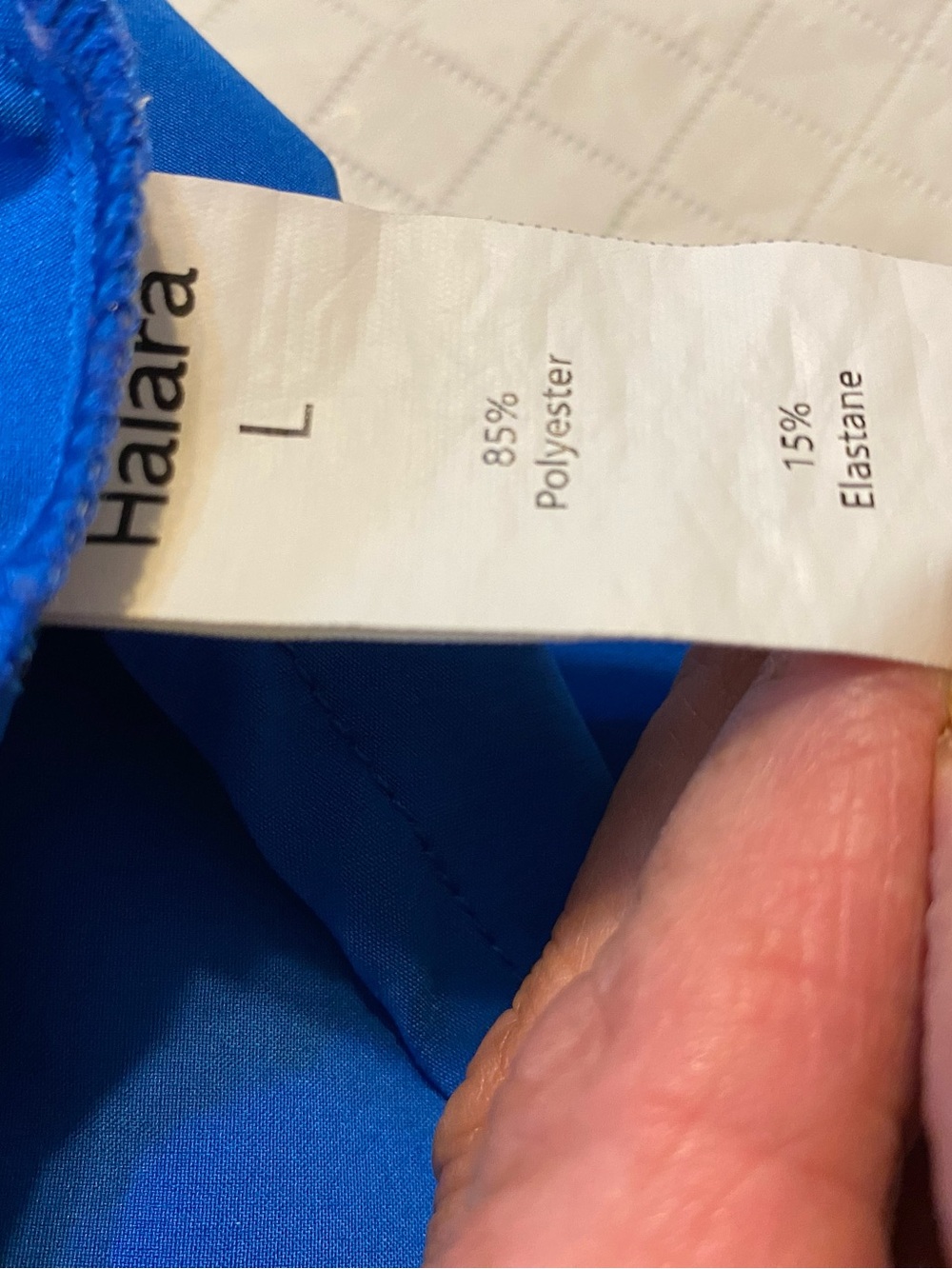 HALARA Blue Wrap Maxi Dress - Picture 7 of 7